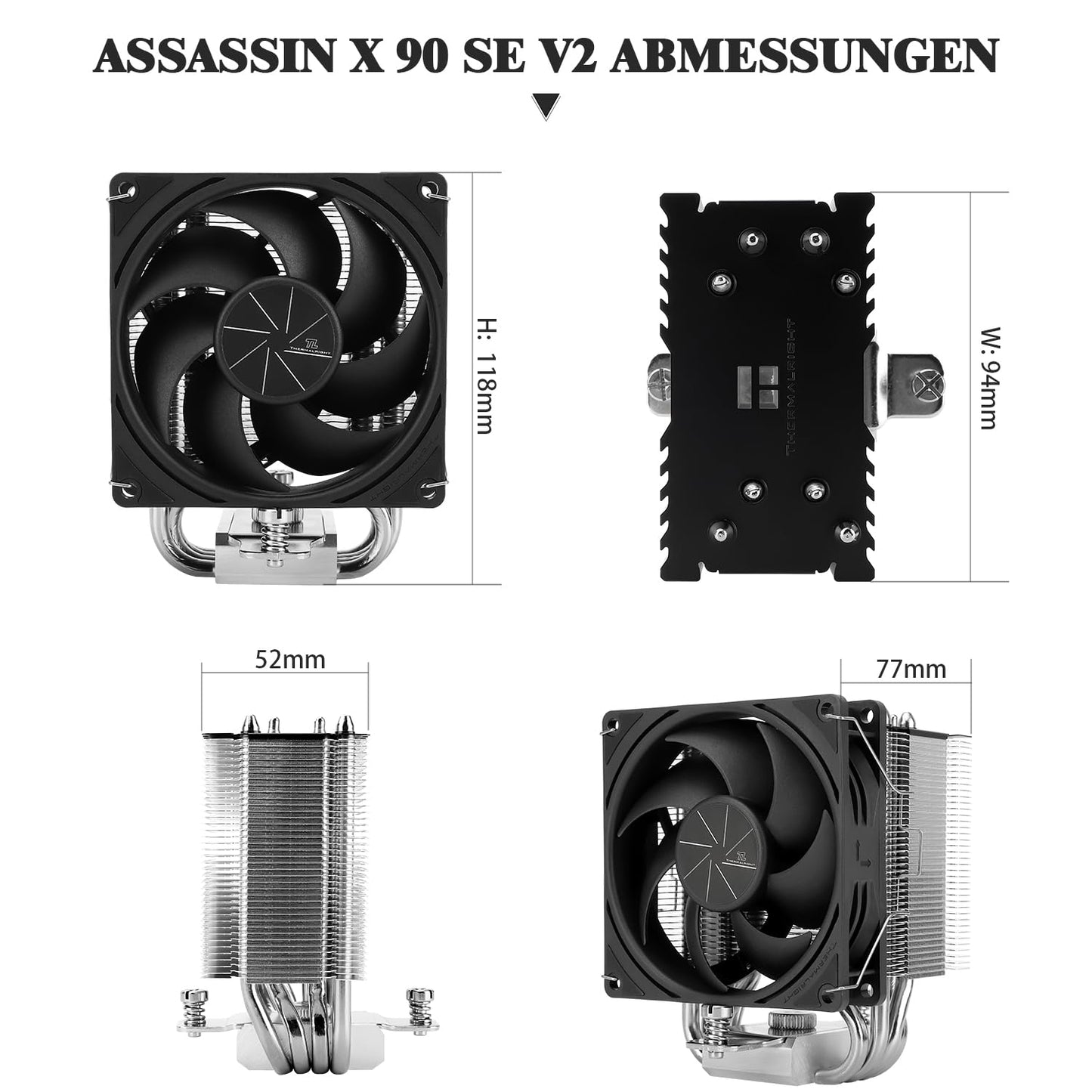 Dissipatore per pc Assassin X90 SE V2