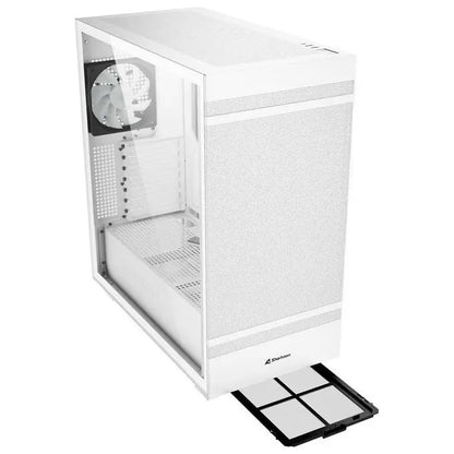 Case per Pc Sharkoon Rebel C50 Bianco RGB ATX