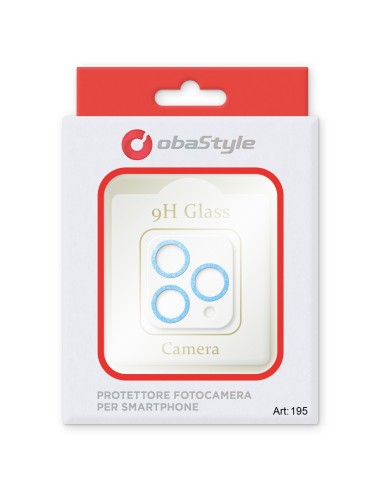 PROTETTORE FOTOCAMERA CON GLITTER IPHONE 15 PRO/15 PRO MAX