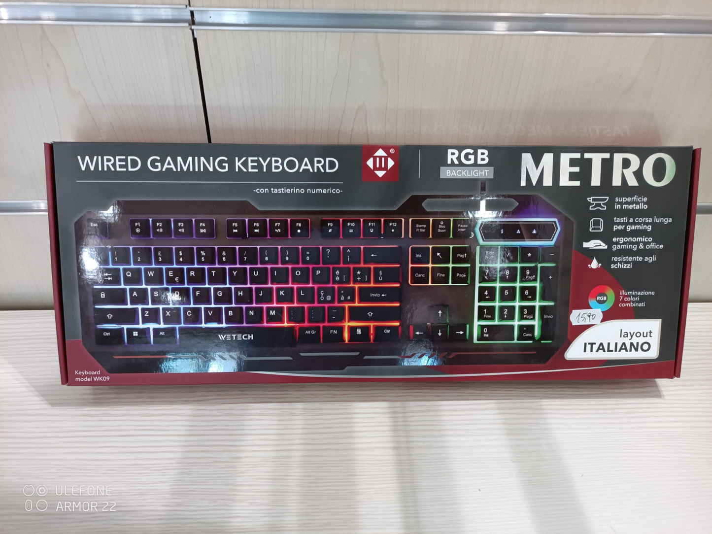 Tastiera Meccanica da Gaming Rgb